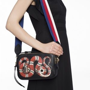 Gucci Merveilles Kingsnake Top Handle Bag